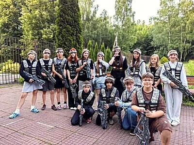 Общее фото третьей смены